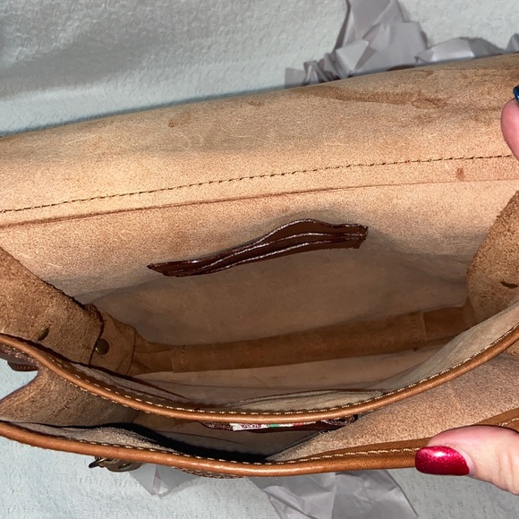 IMEDICI LEATHER Vertical Briefcase Messenger Bag main image 14